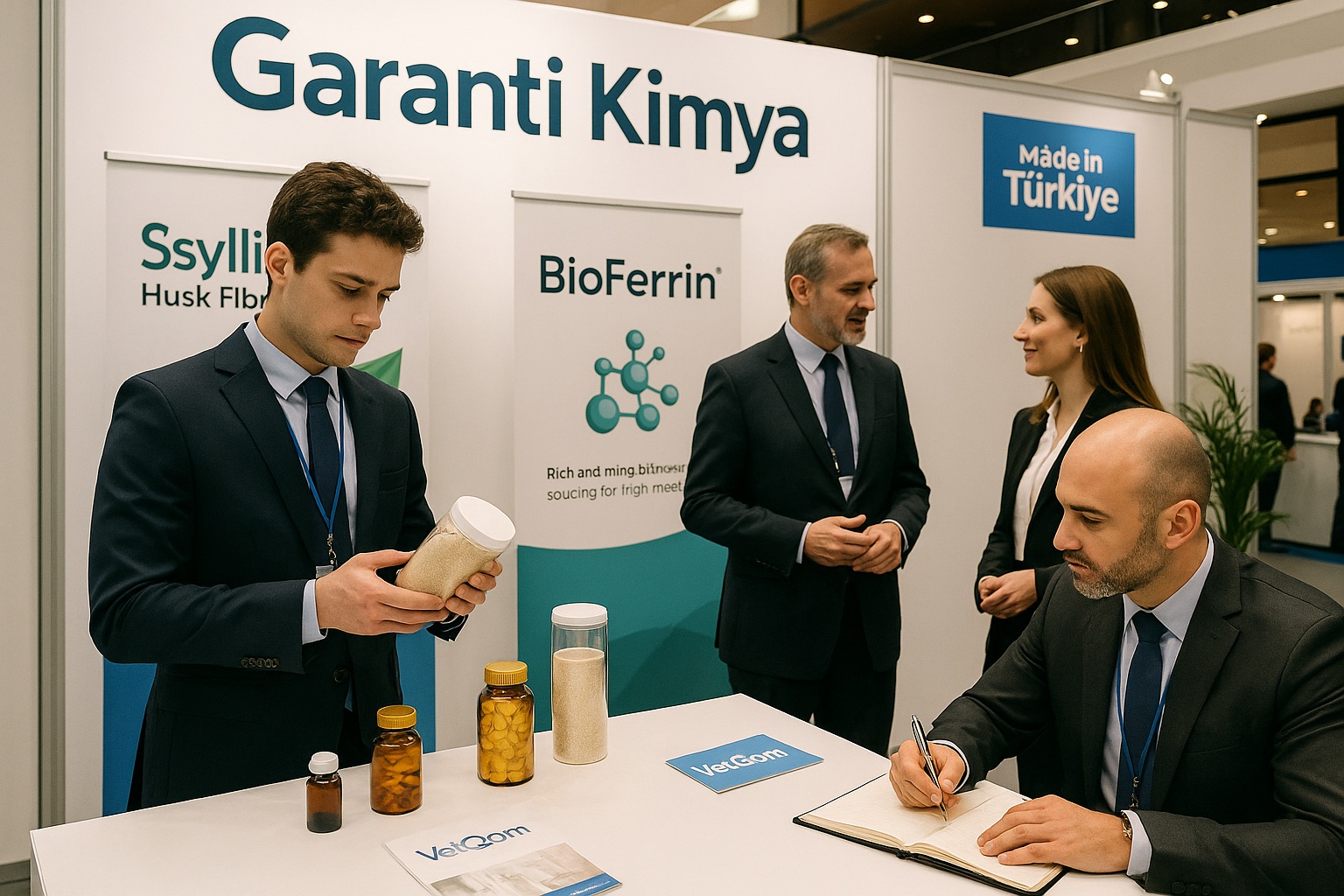 Turkish export professionals at work