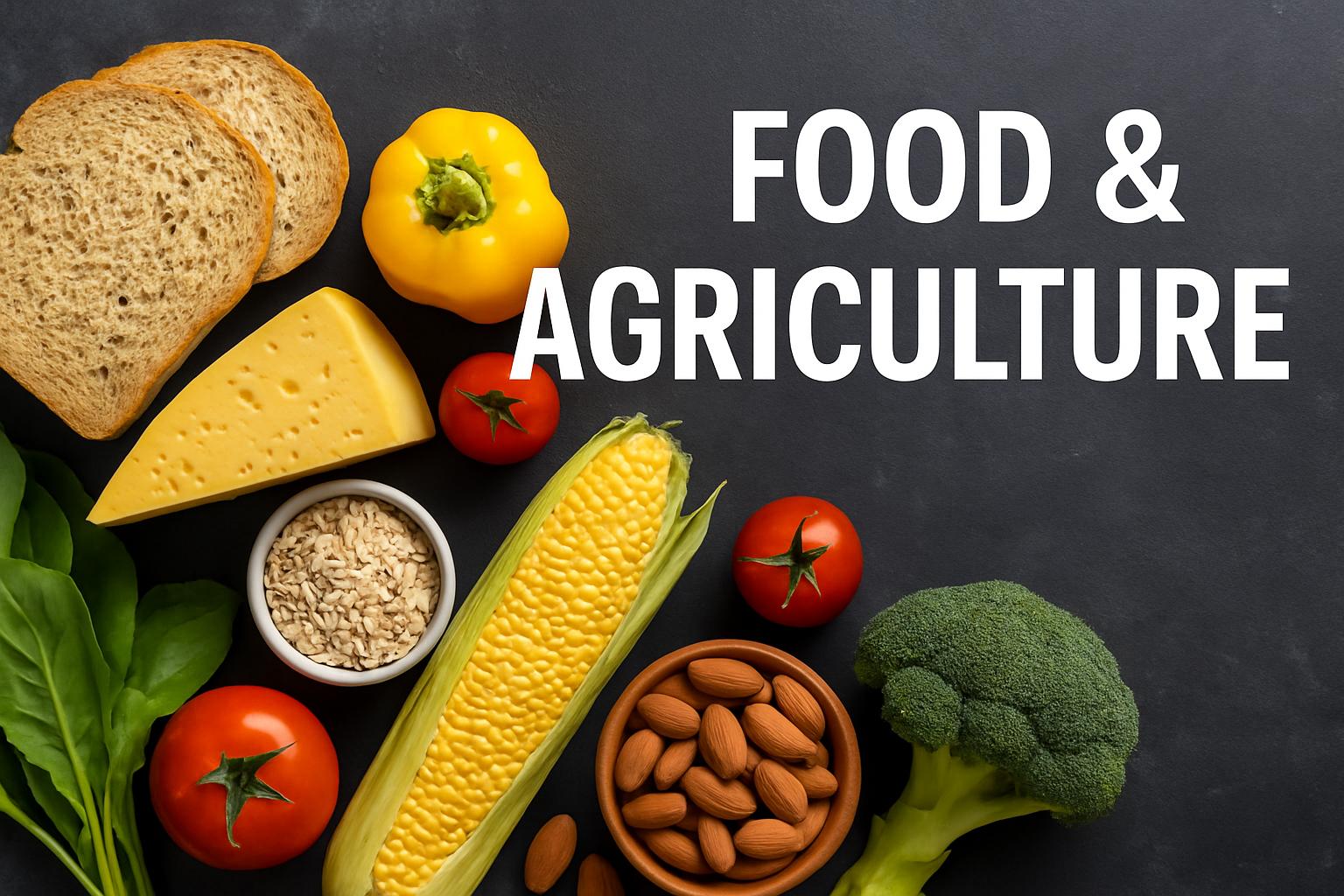 Food and agriculture products